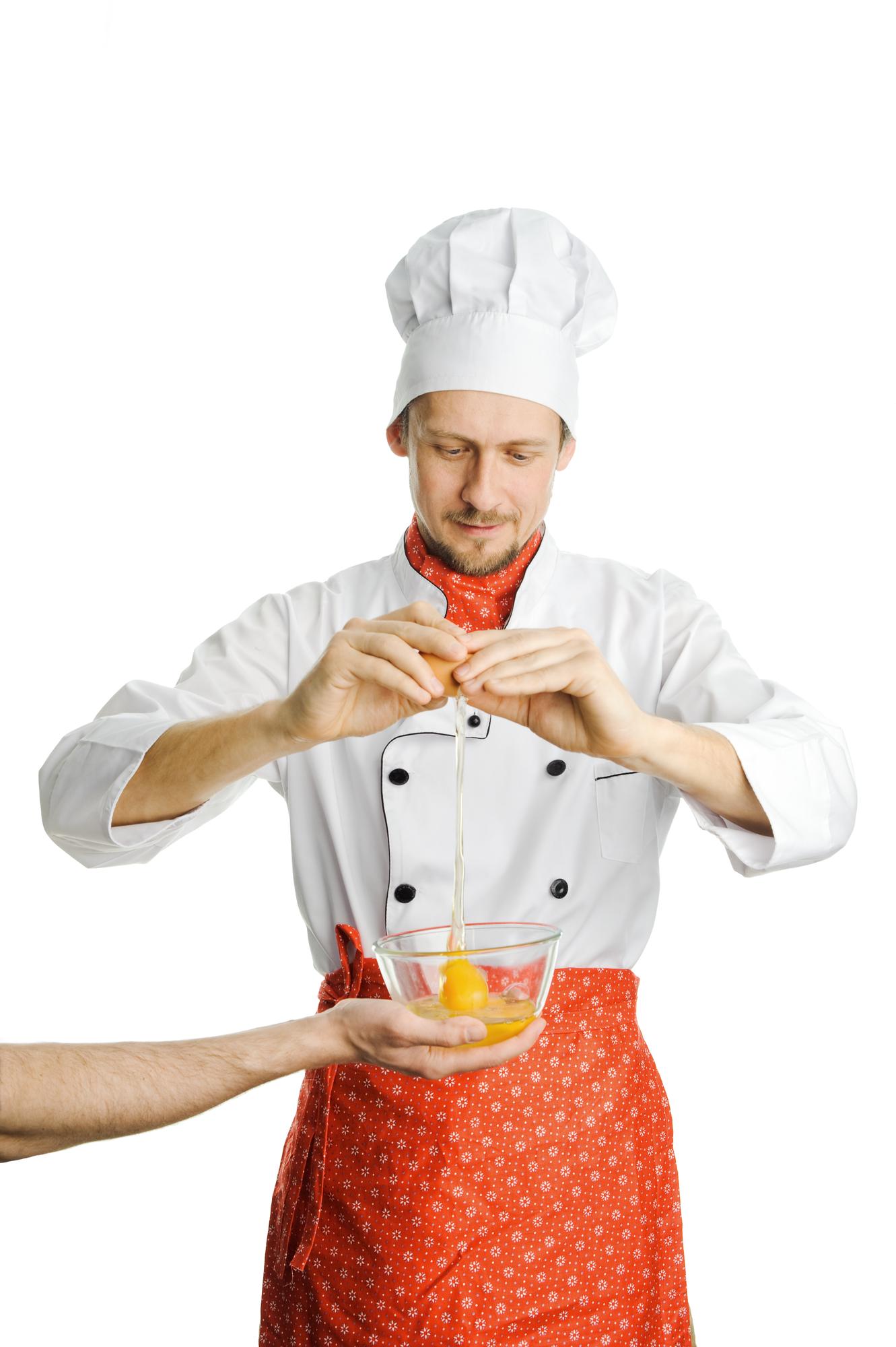 Participants tasting dishes at a counter